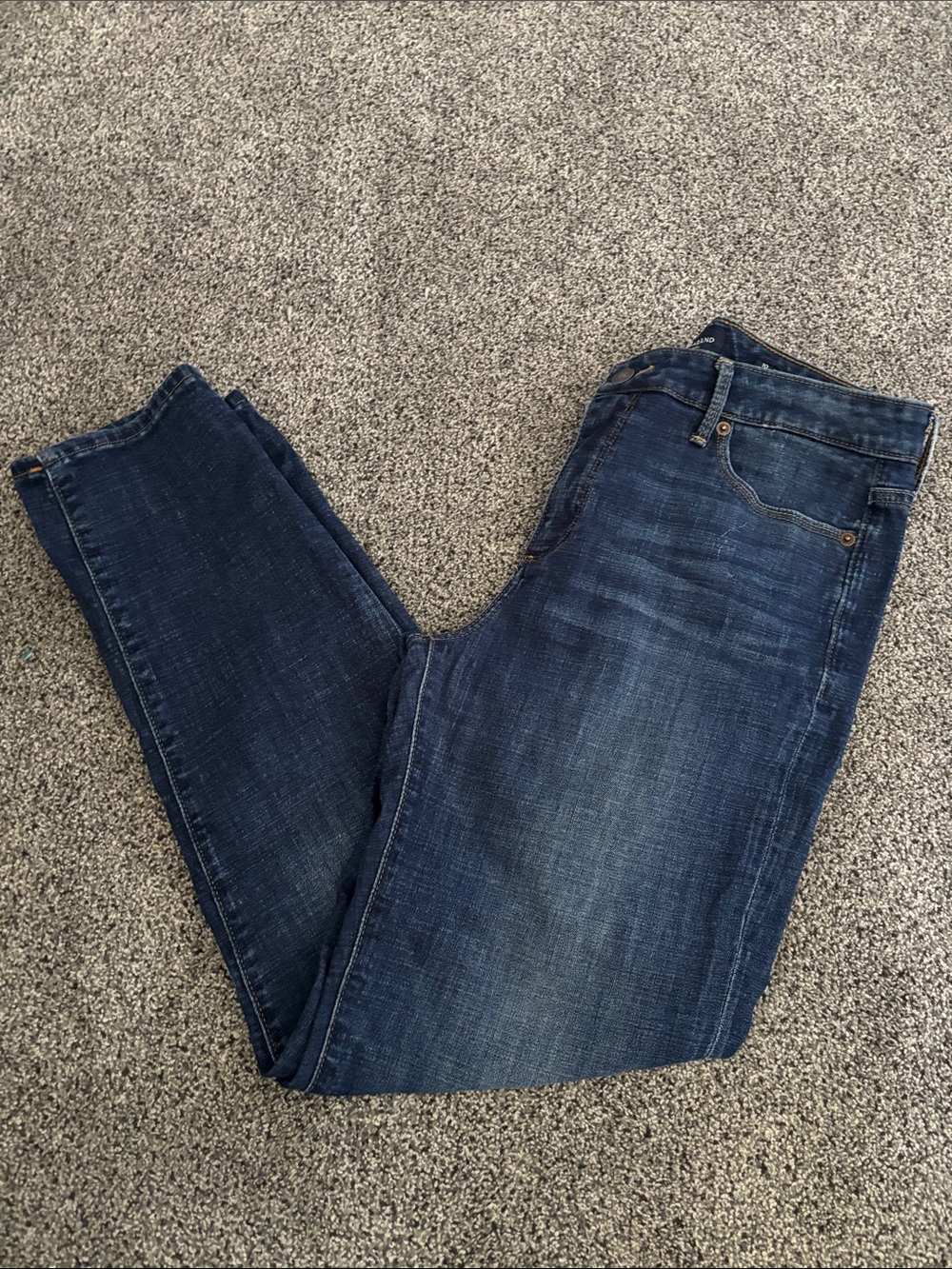 Lucky Brand Women's Hayden Skinny Jeans in Dark Blue Wash
